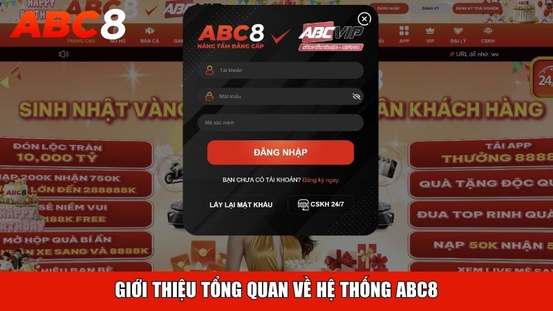 Giới thiệu tổng quan về hệ thống ABC8