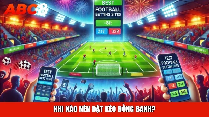 Khi nào nên đặt kèo đồng banh?