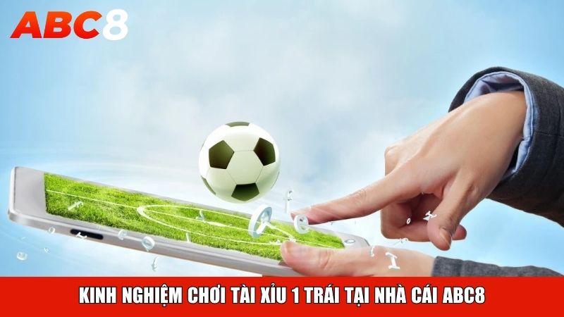Kinh nghiệm chơi tài xỉu 1 trái tại nhà cái ABC8