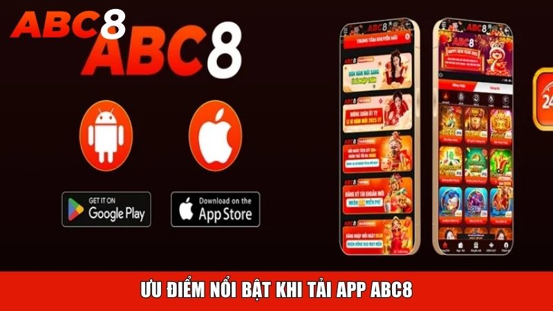 Ưu điểm nổi bật khi tải App ABC8